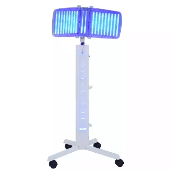 Akne-Hautpflege-Gesichts-PDT-LED-Lichttherapie mit blauer Infrarot-Lichttherapie