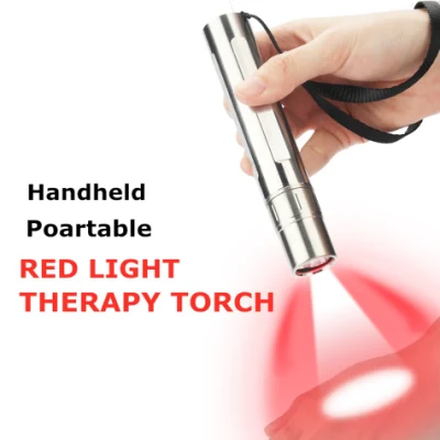 Rlttime Handheld-Infrarot-Lichttherapiegerät, Rotlicht-Therapie-Taschenlampe zur Linderung von Gelenkschmerzen