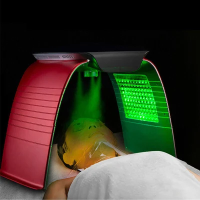 LED-Gesichtsmaske-Lichttherapie 7 in 1 Farb-LED-Gesichtsmaske SPA-Gesichtsausrüstung Hautverjüngungslicht Gesichtskörper-Schönheitsmaschine